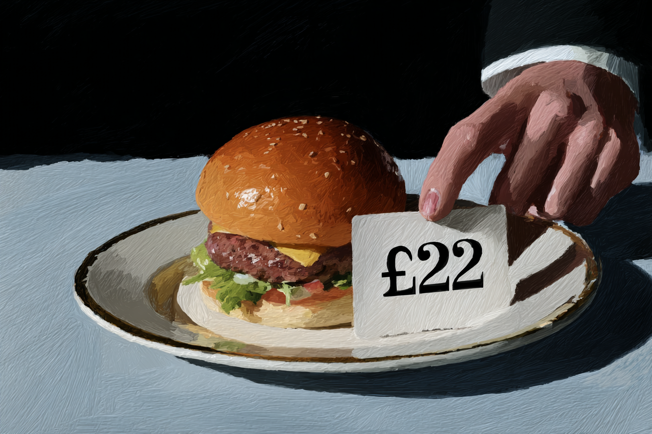 £22 smash burger, London